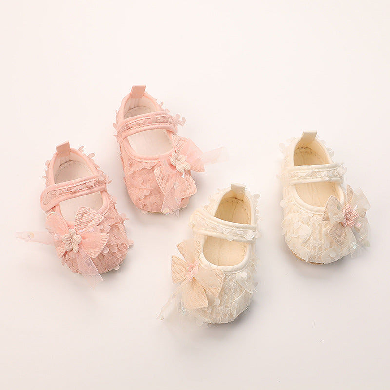 Bébé Princesse Chaussures Non-dérapant Soft Bottom