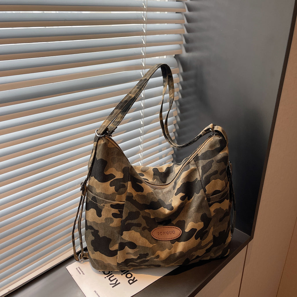 Leopard-print Sac à épaule pour femmes de grande capacité