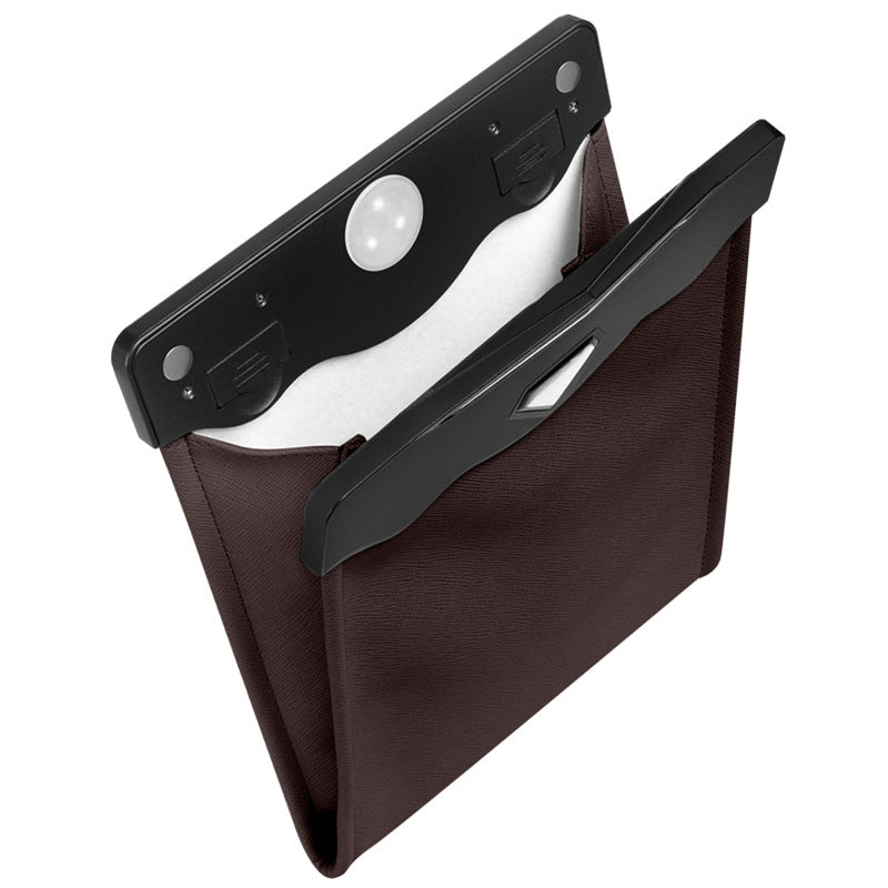 Corbeille de voiture LED peut Organisateur Porte-Gardes Automobiles Sac de rangement Accessoires Porte Auto S