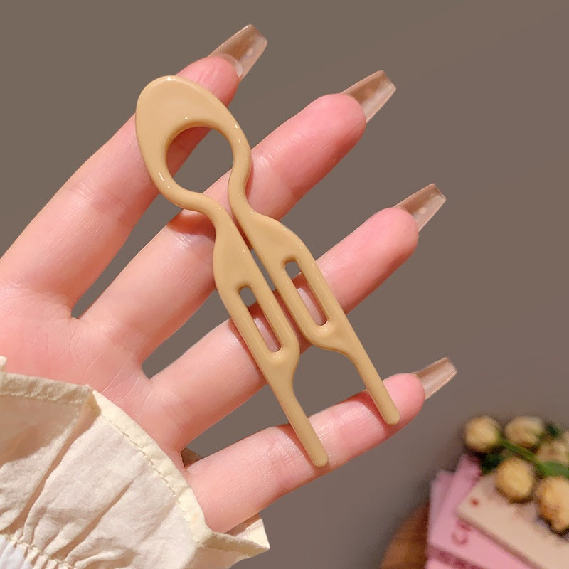 Fashion Back Head Bun Lazy Updo Gadget Coiffure Peigne