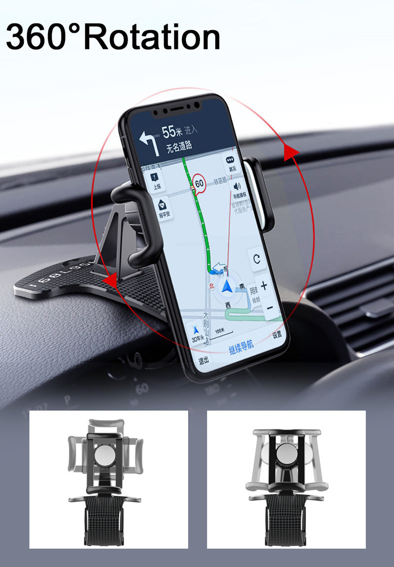 Support de téléphone de voiture Snap-on Dashboard Car Clip