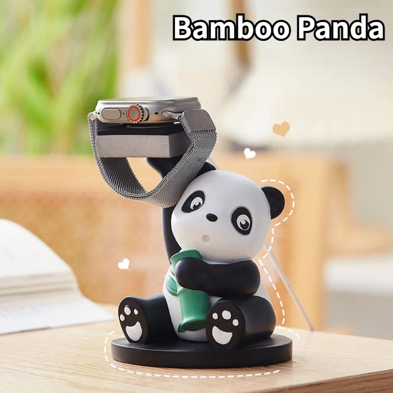 Mignon porte-téléphone Panda petits ornements