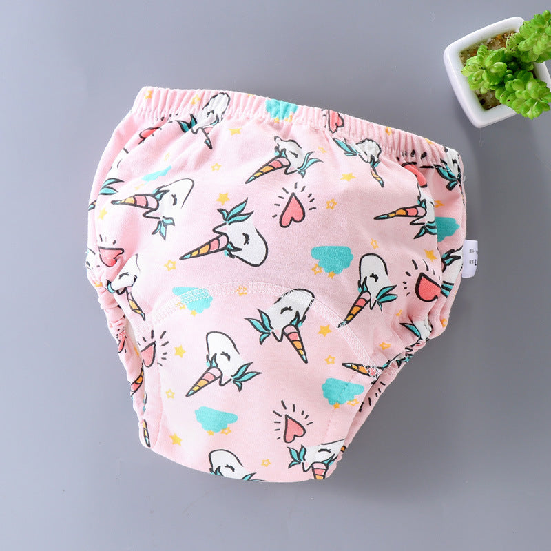 Pantalons d'entraînement pour bébés Lavable 6 couches Couverture de couche Gauze Apprentissage