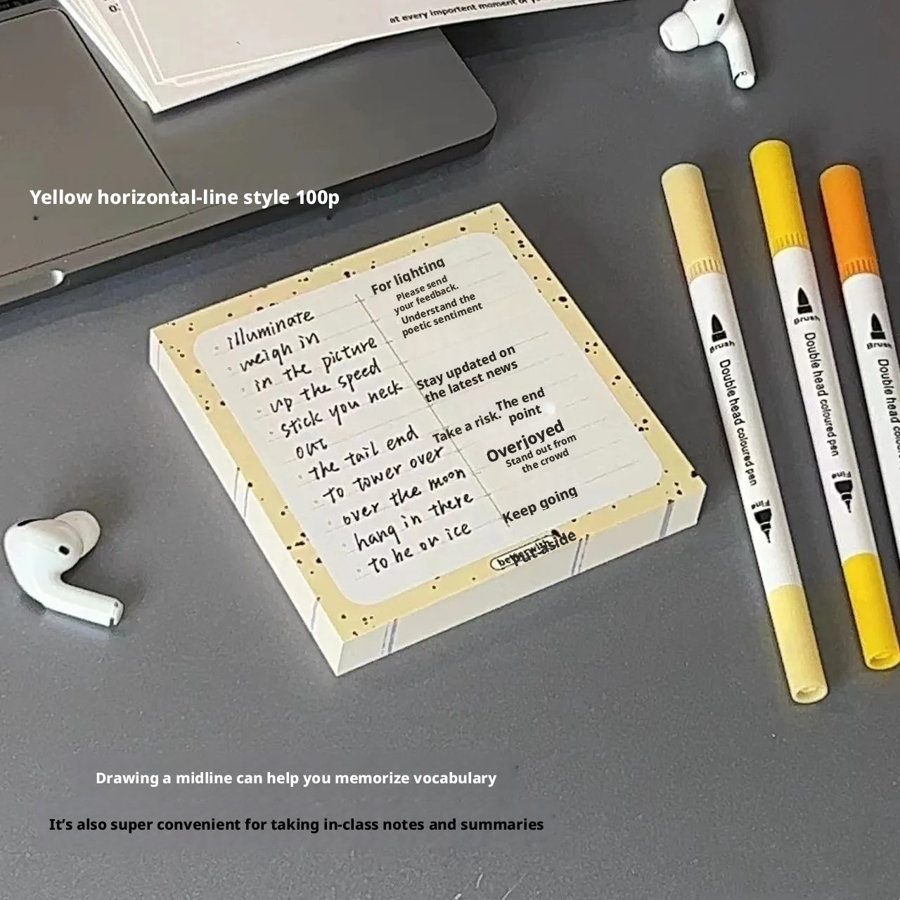 Post-it Notes-Cream Yellow-One Book