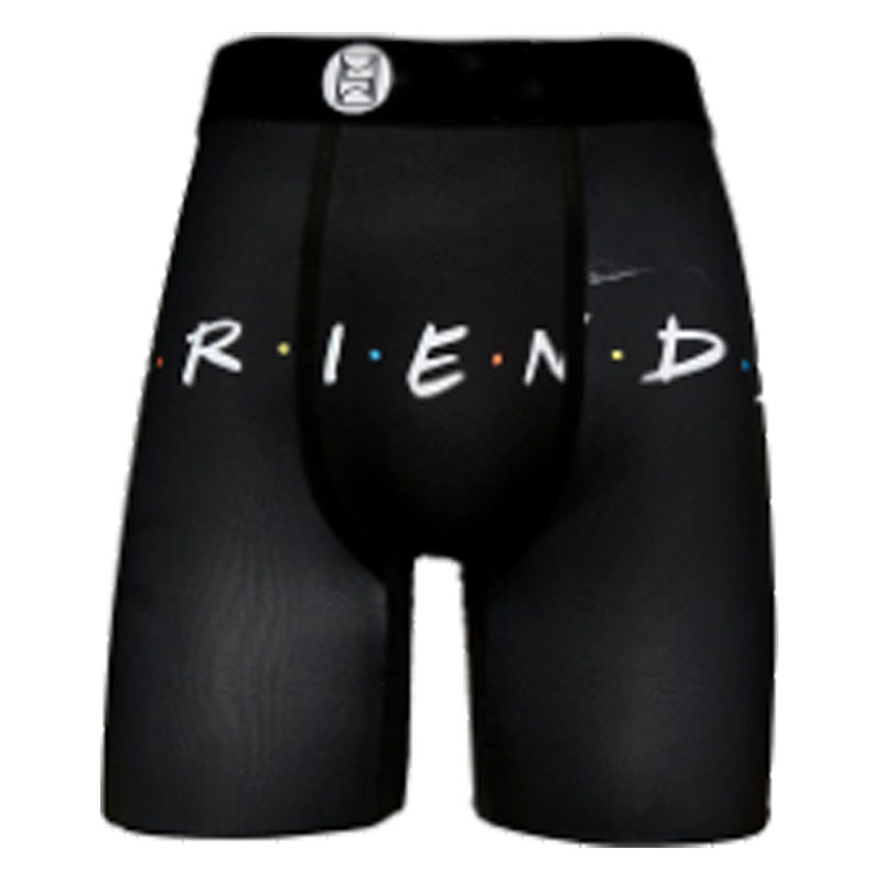 Caricature imprimé garçons Boxers hommes sports sous-vêtements