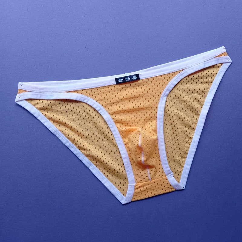 Sous-vêtements respirants à basse taille à basse taille pour hommes
