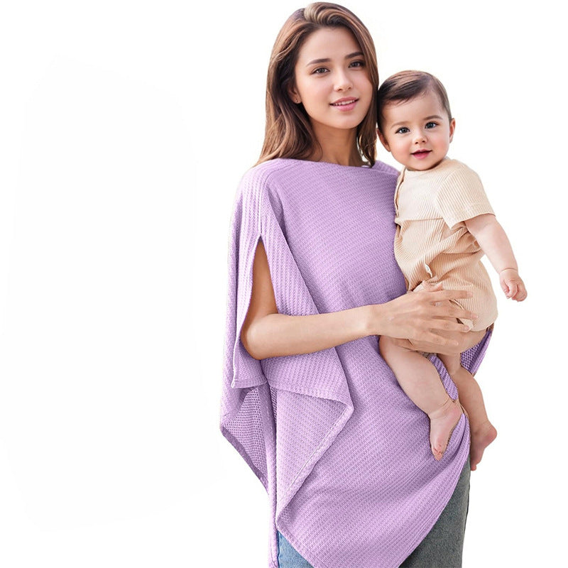 Écharpe multifonctionnelle pour bébés en forme de gaufre