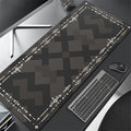 Tout noir Longueur extra longue Mouse Pad clavier Bureau Pad jeu