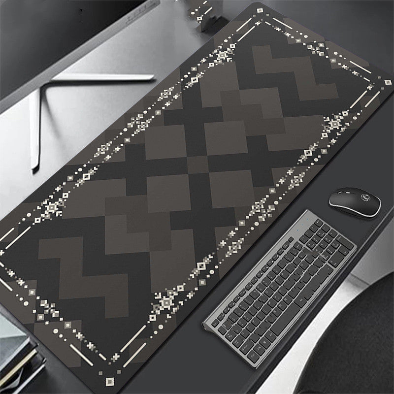 Tout noir Longueur extra longue Mouse Pad clavier Bureau Pad jeu