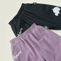 Pantalons pour enfants Jogger à jambes droites de couleur solide