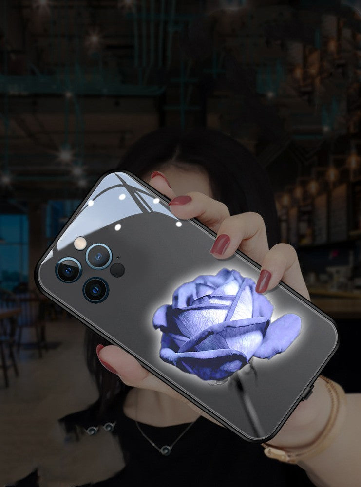 Étui de téléphone imprimé Rose Blossom