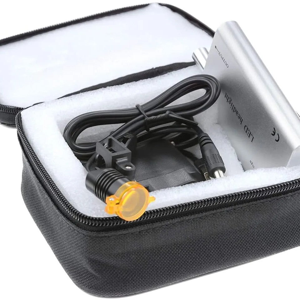 3W LED Clip-on phare dentaire avec filtre - Haute luminosité réglable lumière chirurgicale fo