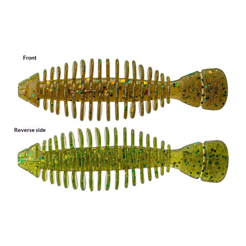 Sanfan Lure Sunfish Soft Bait Carolina Rig Black Pit Bass Wild Catching Lure Bait