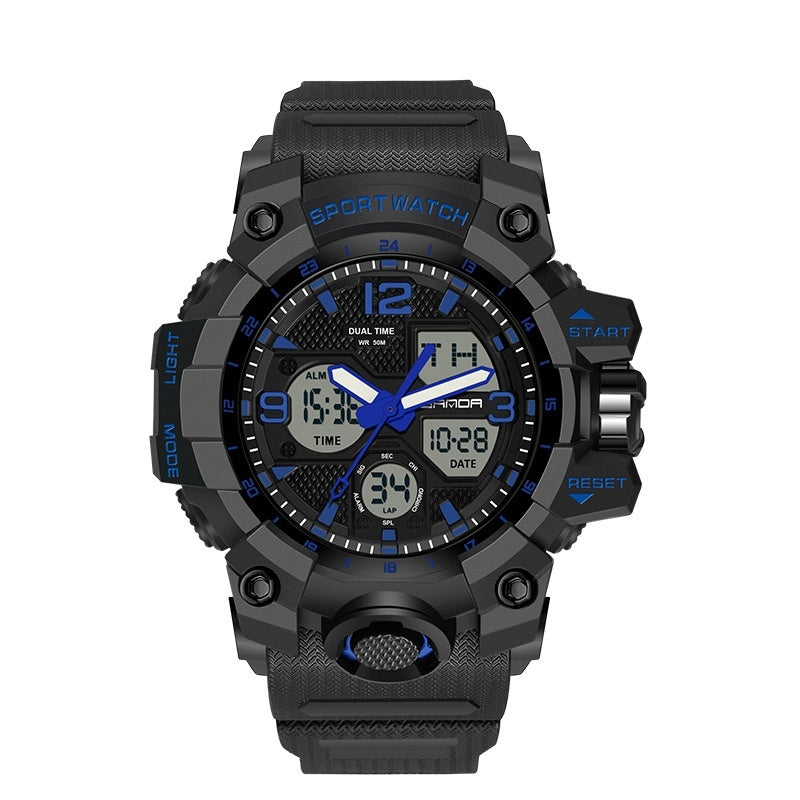 Électronique Jeunes Étudiant Mode Tendance Cool Montre pour hommes