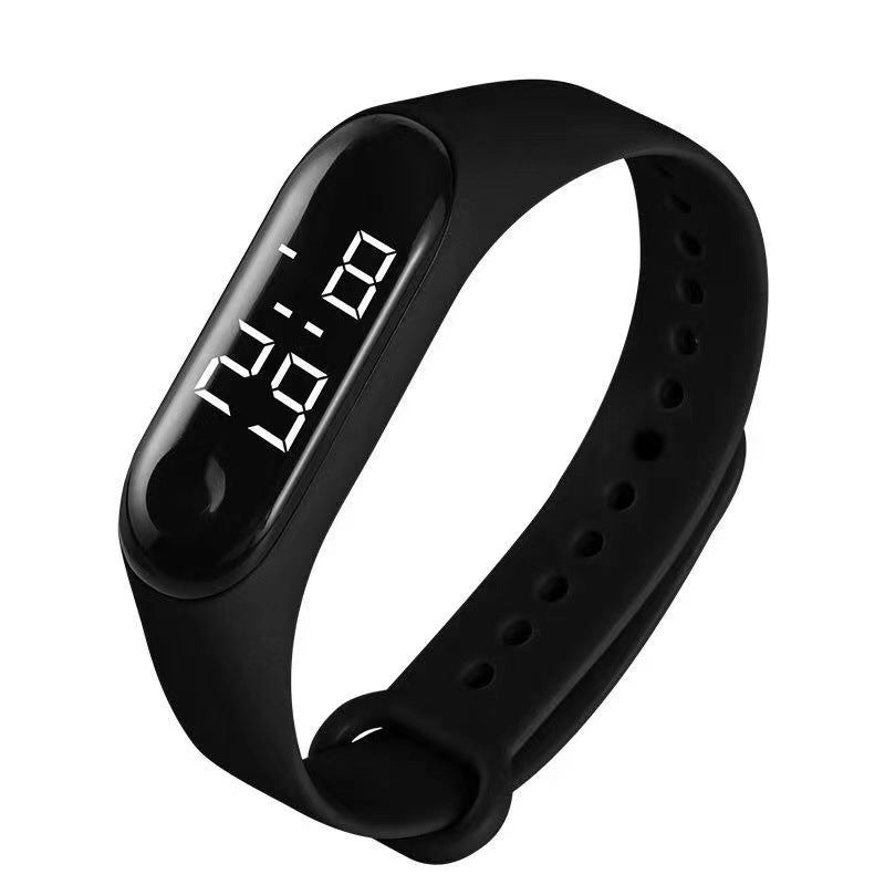LED Sports Enfants Natation Waterproof Touch Montre électronique