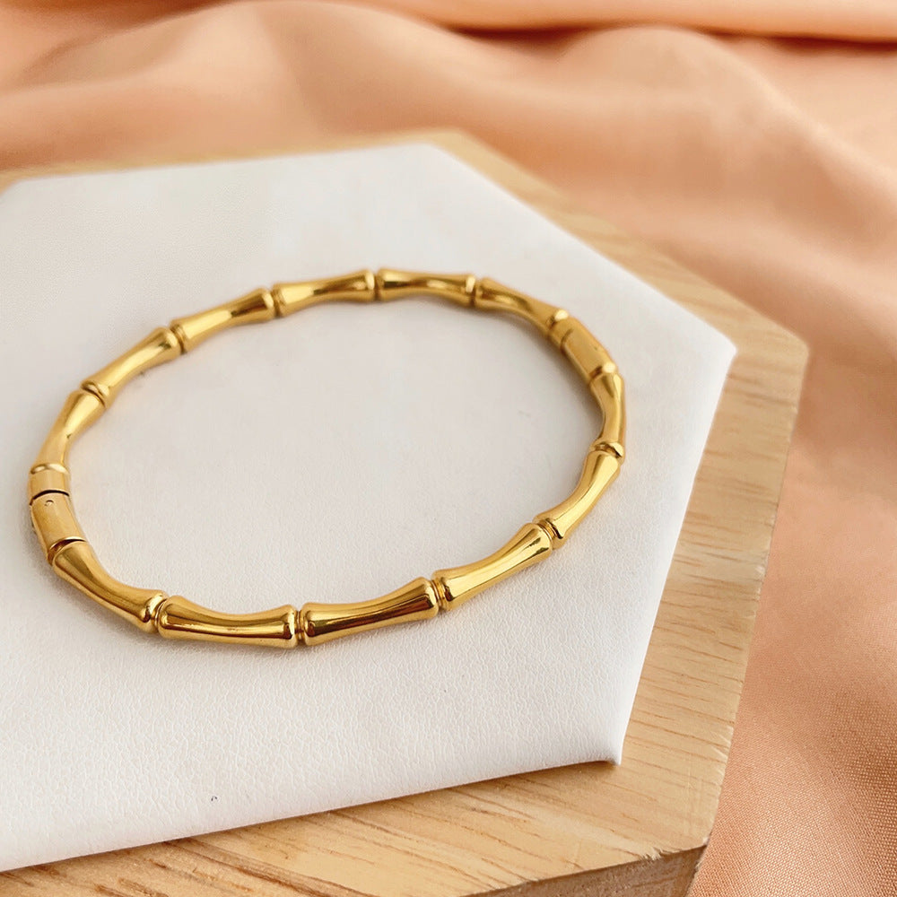 Bracelet en acier au titane pour femmes