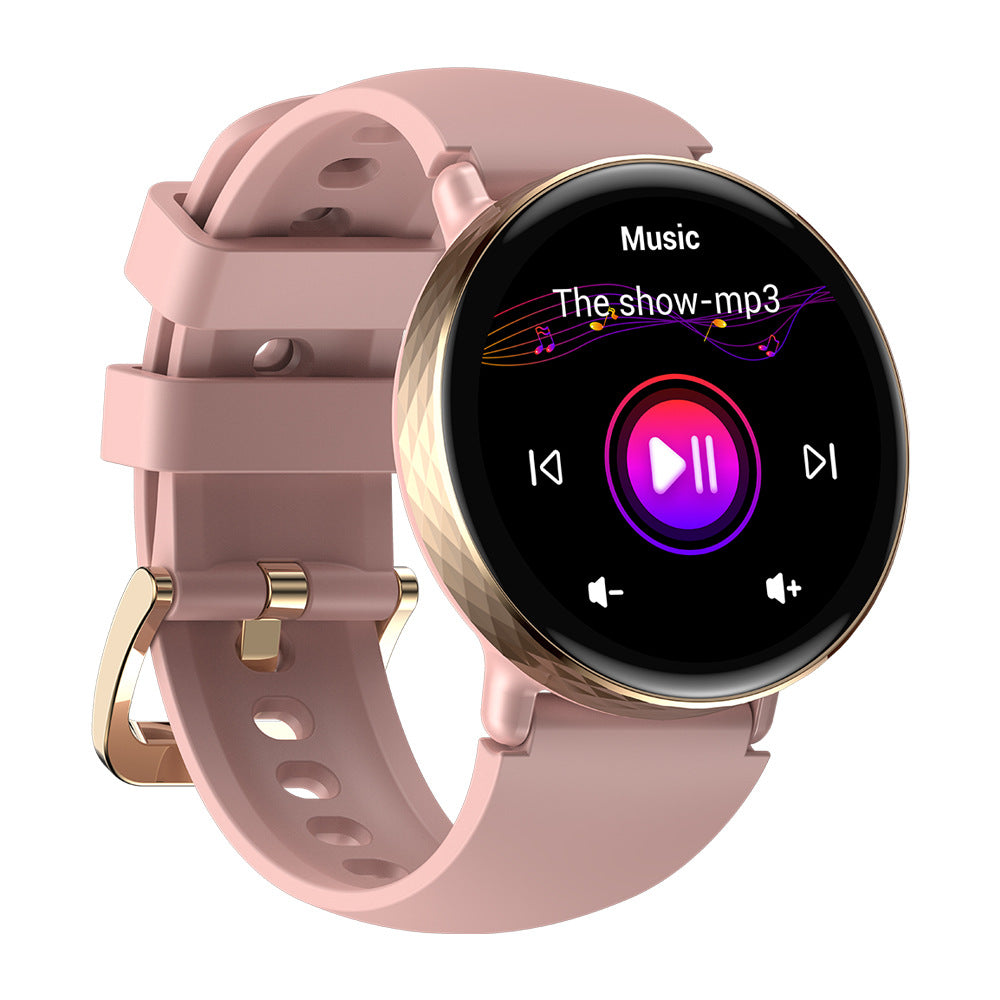 Montre intelligente de mode pour femmes 12 pouces Cadre ultra étroit Bluetooth Appel