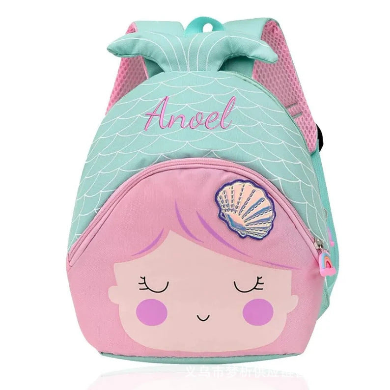 Sac à dos pour enfants en nylon Cartoon Casual