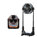 Eventail de camping portable avec lumière LED