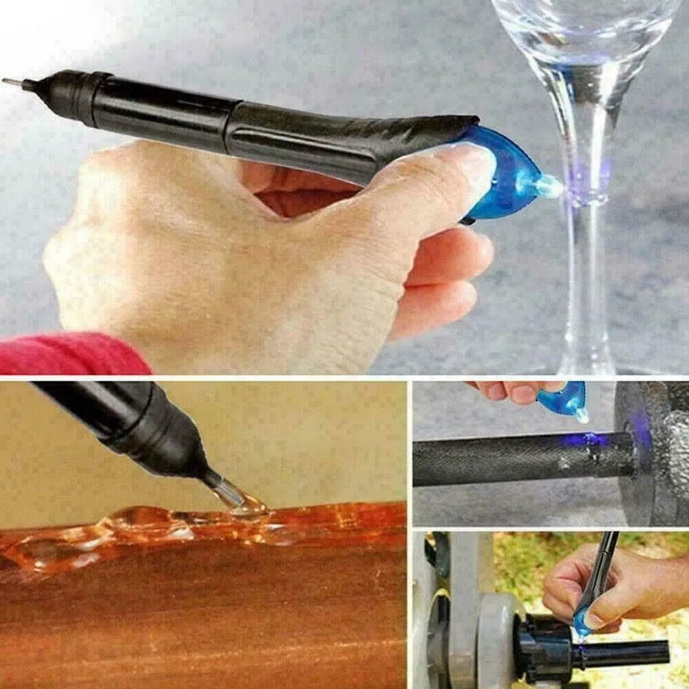 5 deuxième Fix stylo de réparation de lumière UV Glue Recharge liquide de soudage multi-pots