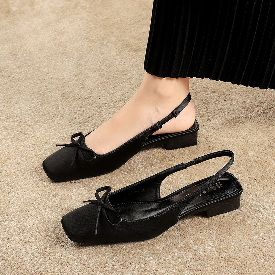 Chaussures casuales pour femmes à nœuds arc-en-ciel