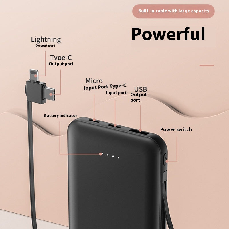 Avec Cable Mobile Alimentation