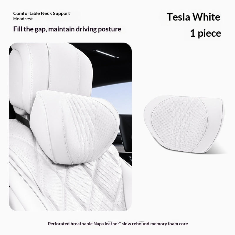 Summer Respirant Memory Foam Car Headset & Lombar Support