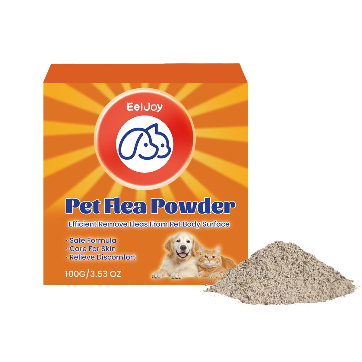 Poudre de puces d'anguille