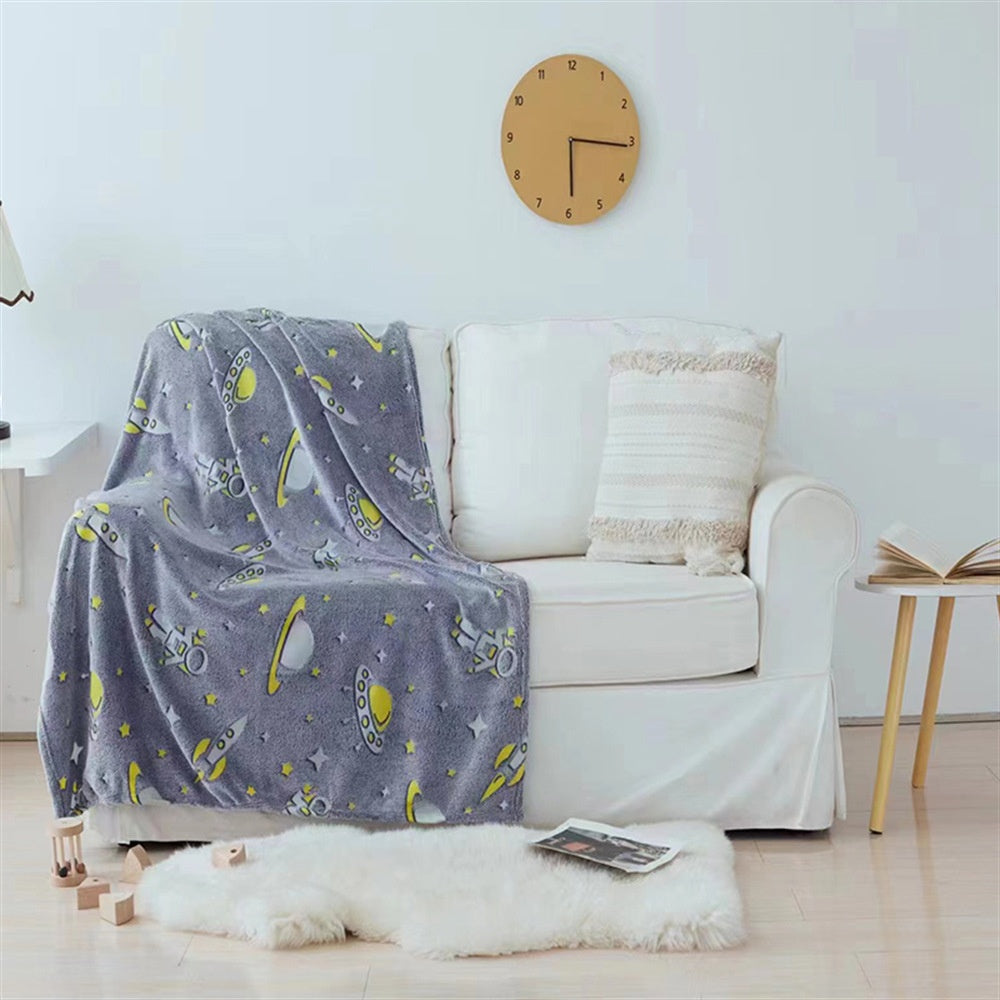 Couverture souple et chaude pour les naps