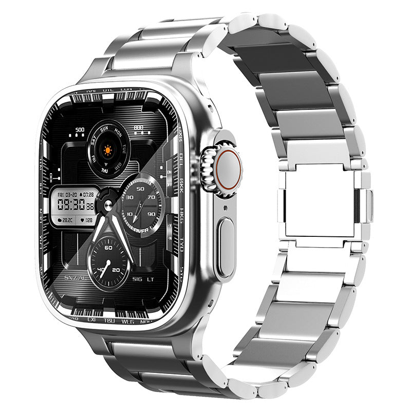 Bracelet de montre en alliage de titane magnétique pour femmes