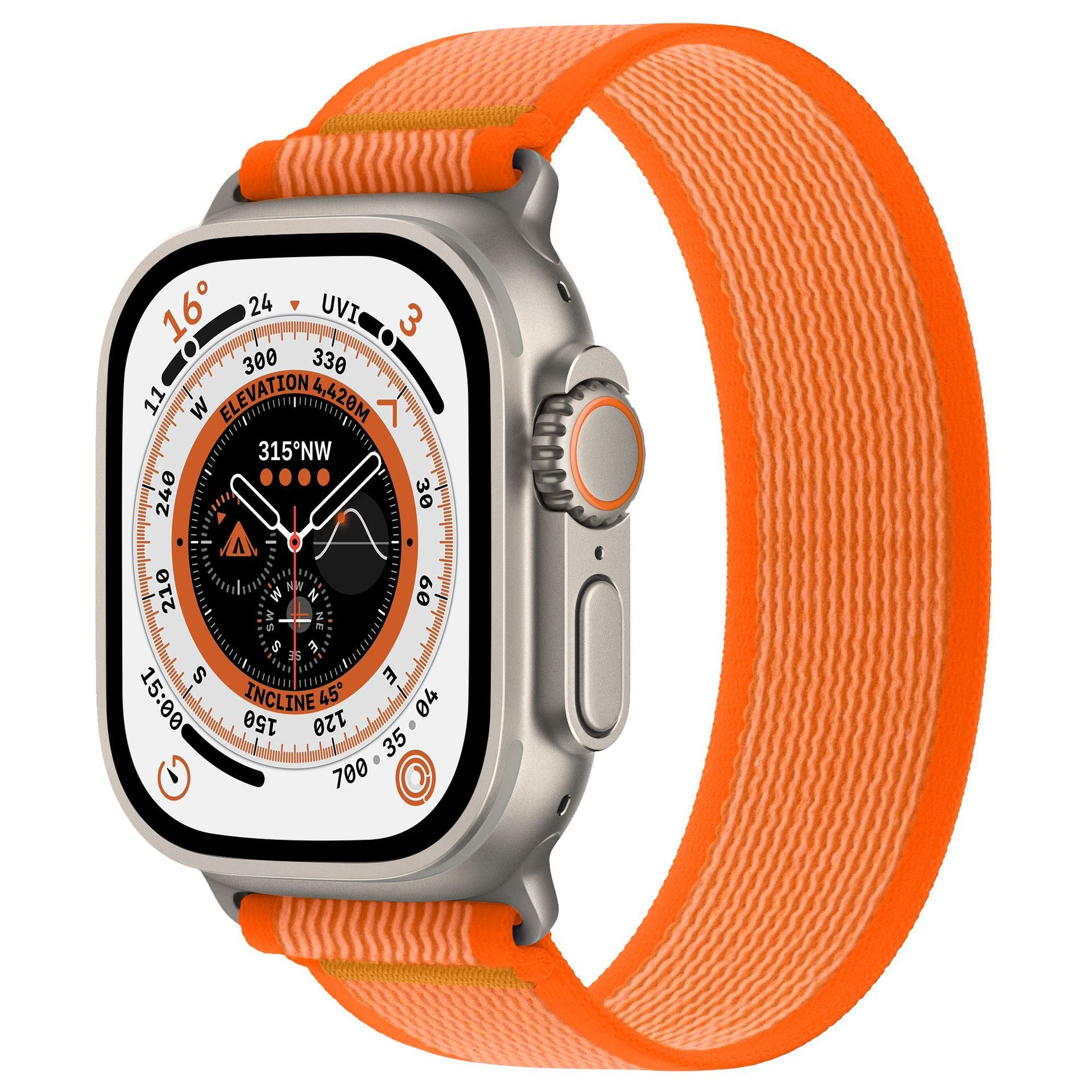 Bracelet de montre en Nylon intégré au diamètre sauvage