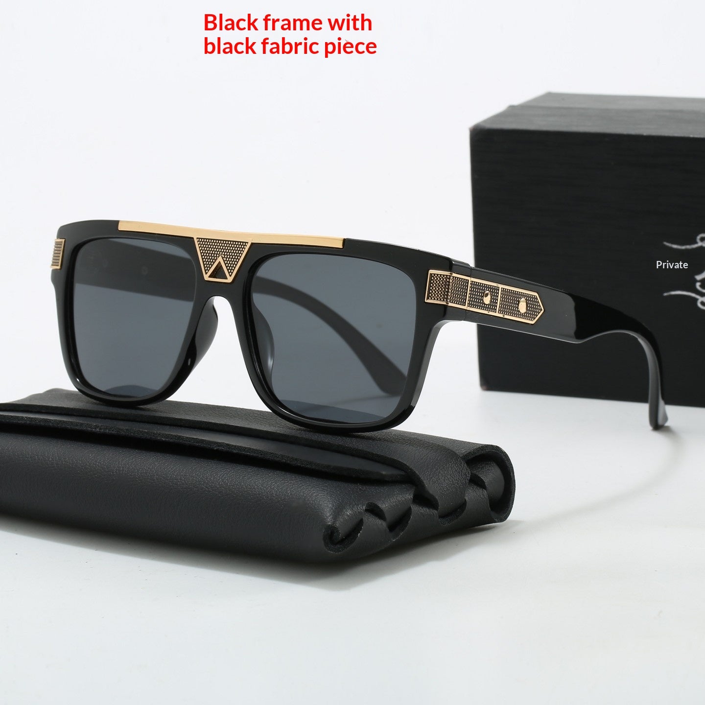 Cadre surdimensionné Lunettes de soleil polarisés