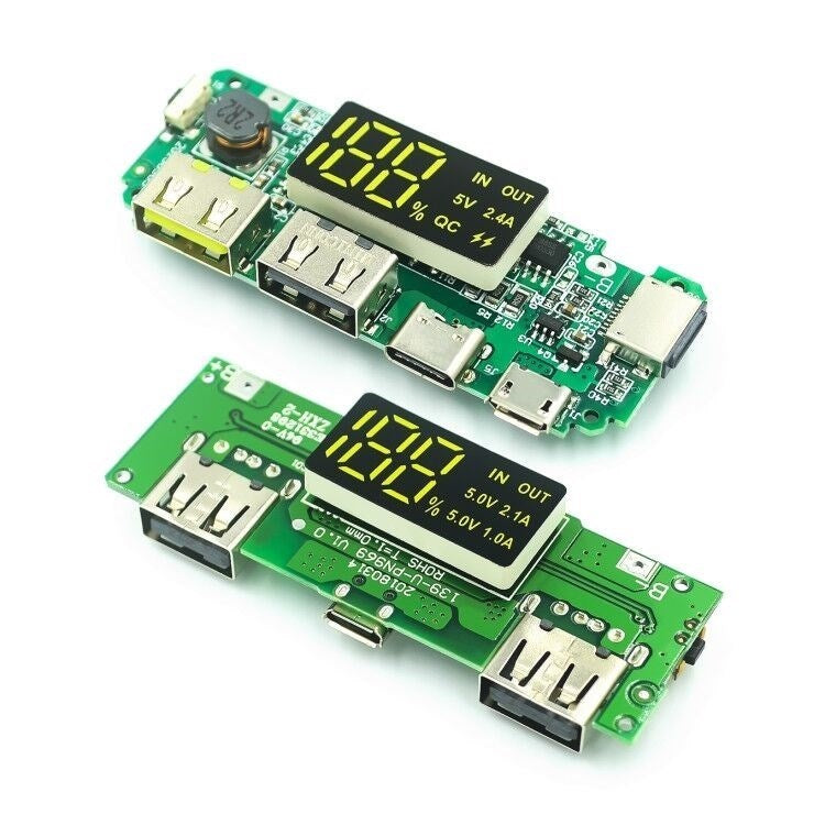 Module de charge d'affichage numérique de batterie au lithium