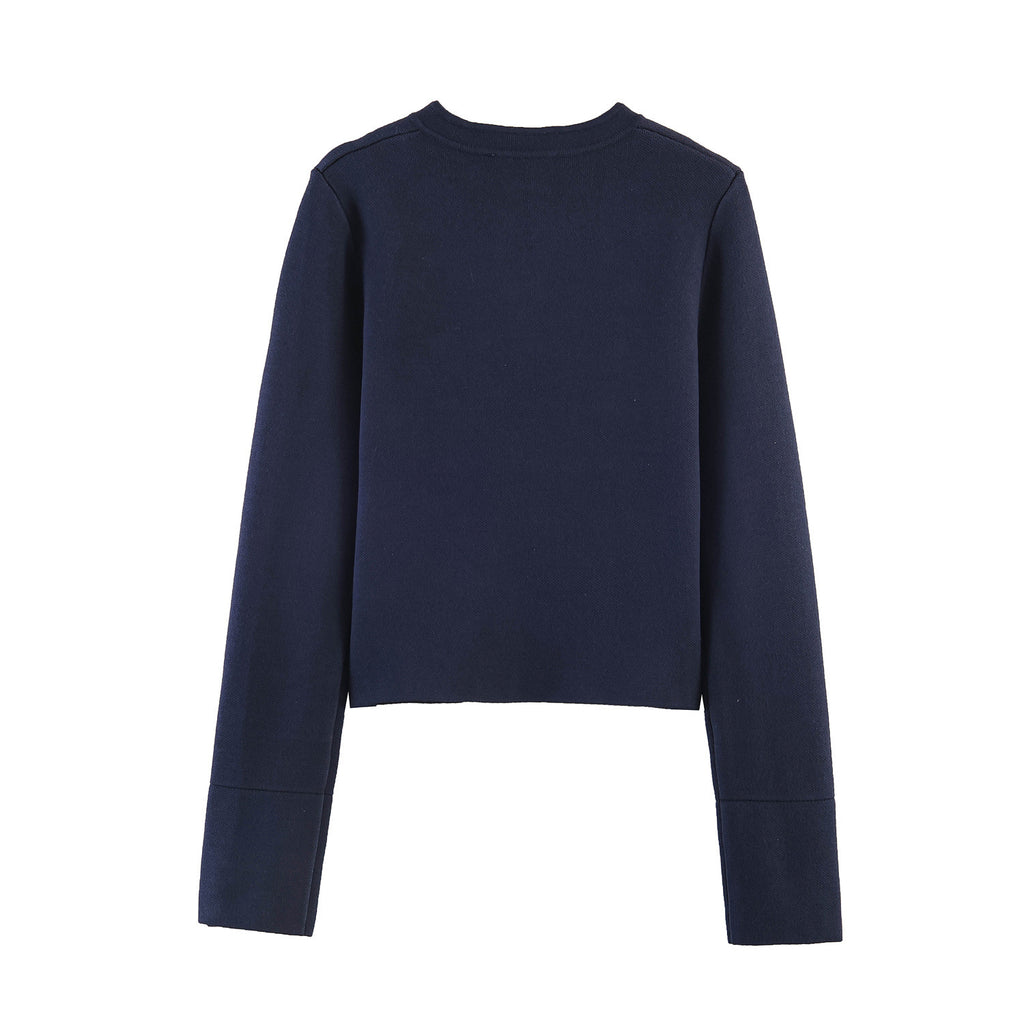 Cardigan à bouton avant style vintage
