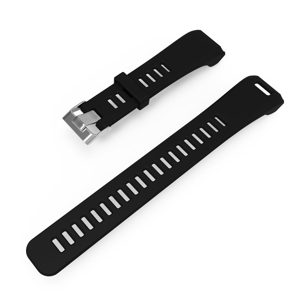 Bracelet intelligent avec un bracelet en silicone élégant amovible disponible en petites et grandes tailles