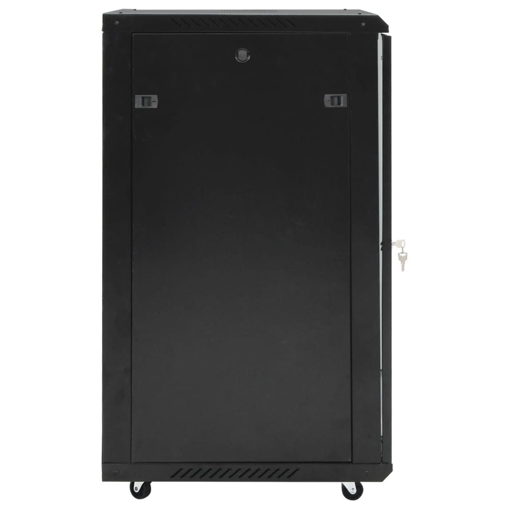 18U Cabinet réseau sur roues 19" IP20 60x