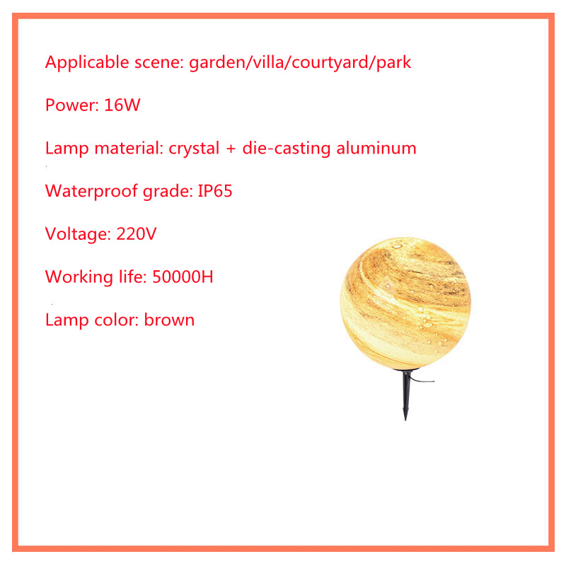 Solar pelouse extérieur étanche Villa Garden Grass lampe de terre
