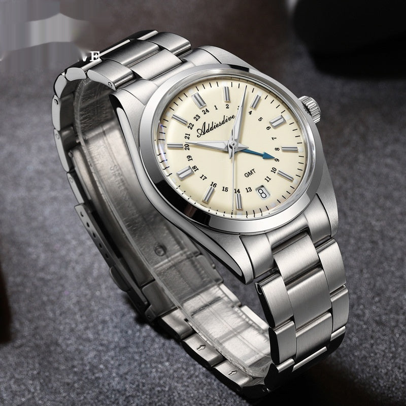Business Quartz hommes montre mode résistant à l'eau