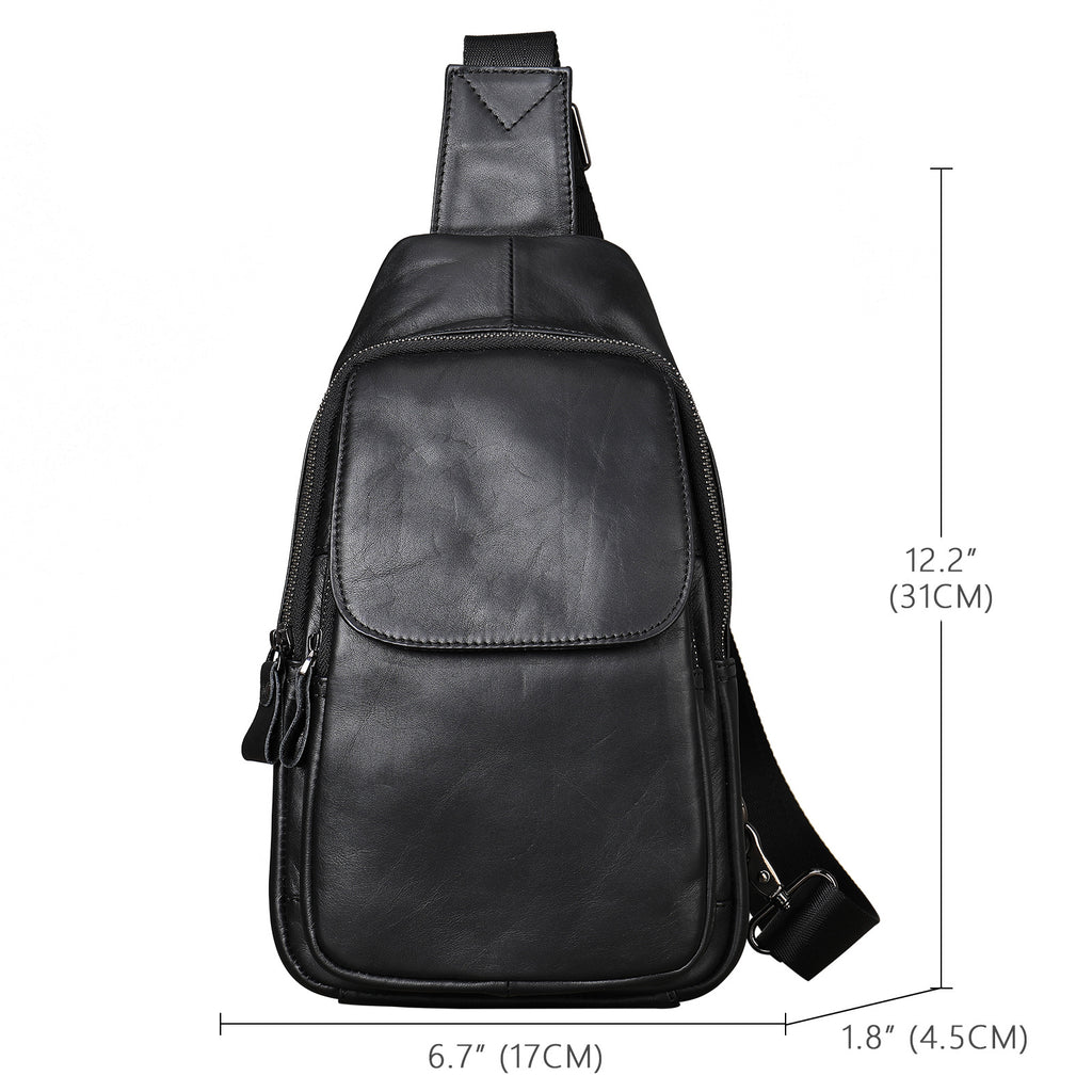 Sac de messager à épaule souple et polyvalent pour hommes