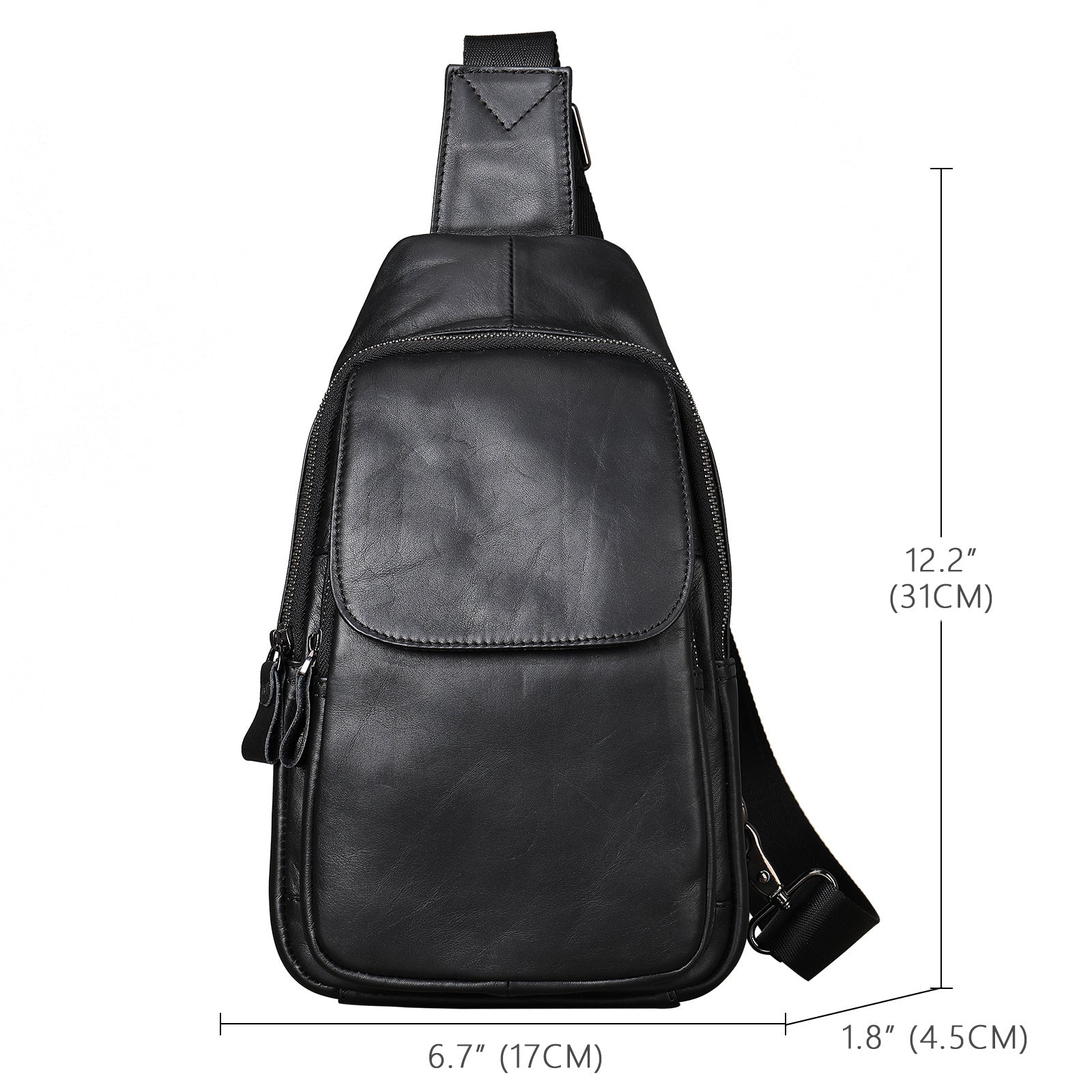 Sac de messager à épaule souple et polyvalent pour hommes