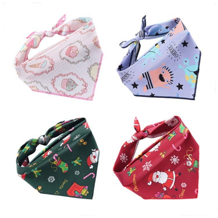 Serviette Salive pour animaux de compagnie avec impression mignonne Photo Prop