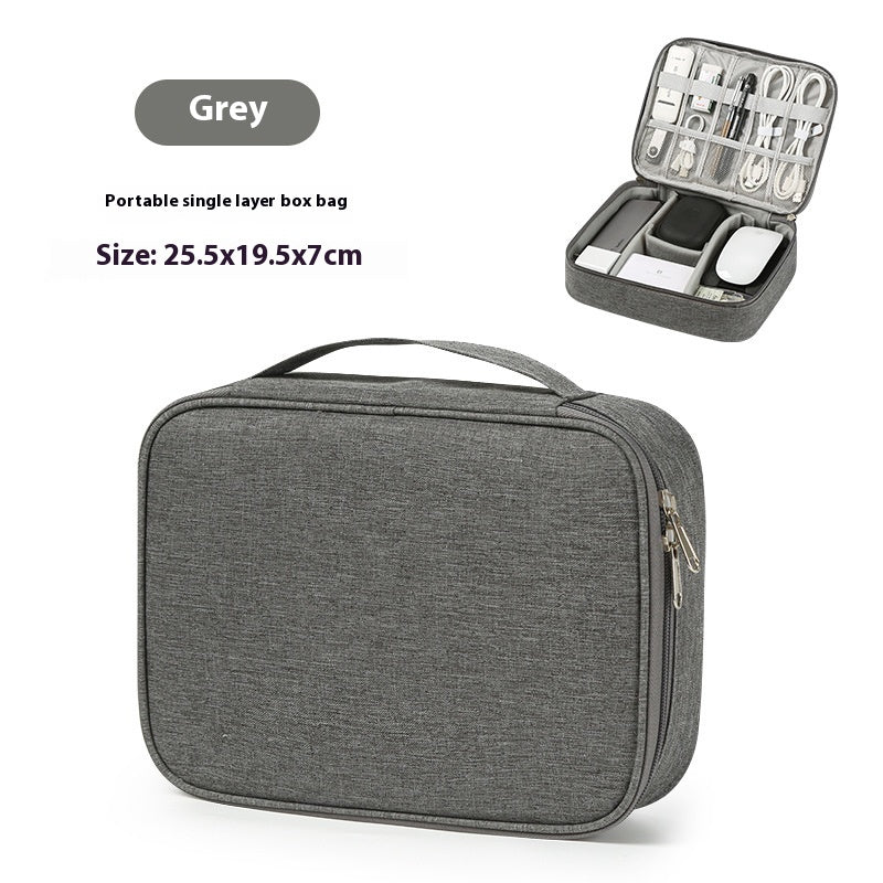 Sac de stockage de câble de données Mobile Power Box Travel Portable Accessoires numériques Organisant Fol