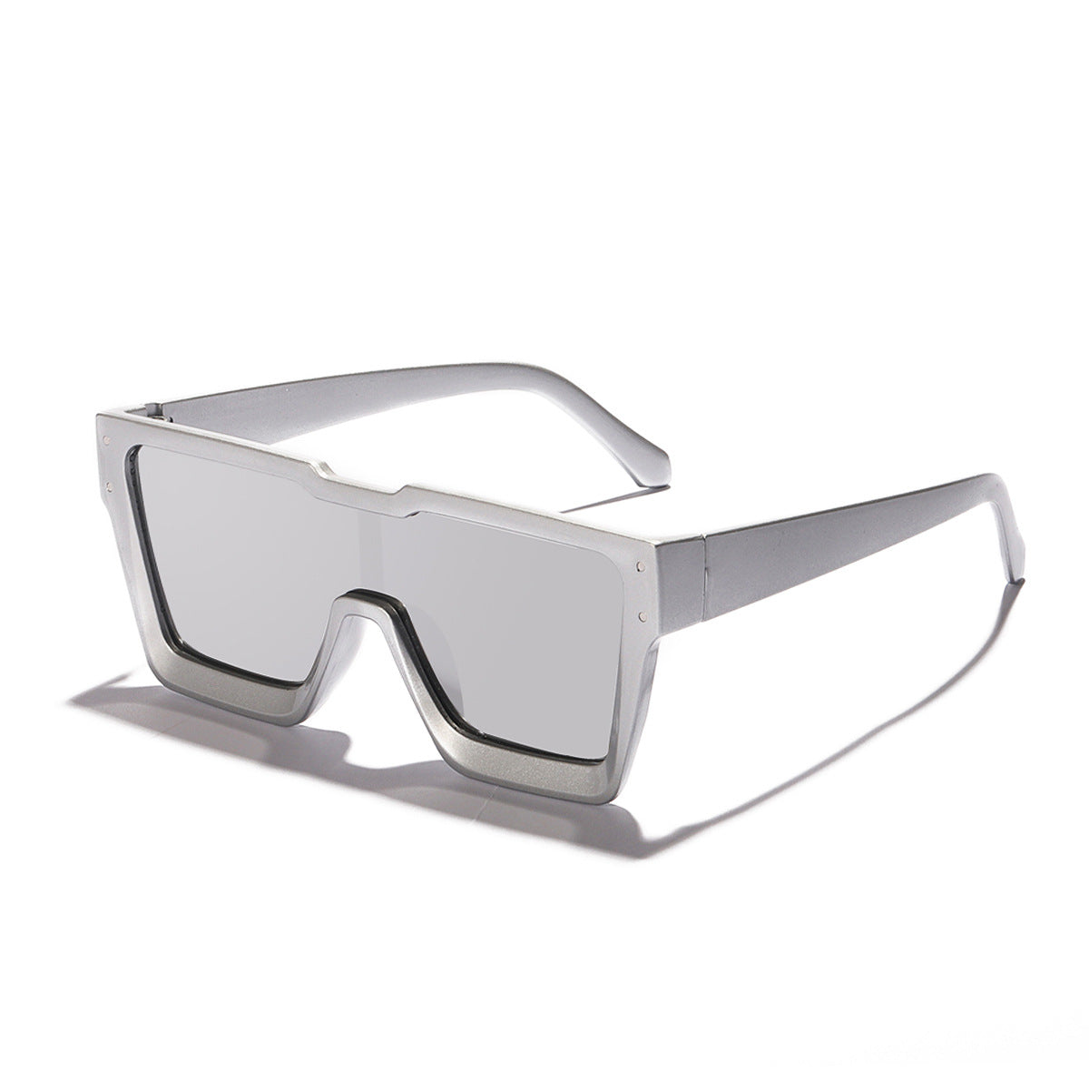 Lunettes de soleil européennes et américaines personnalisées Grandes Rim Lens Ins Style Sport Go