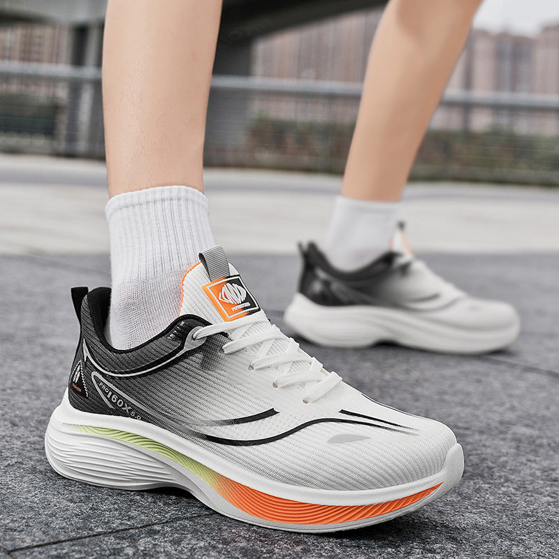 Été Hommes Fly Knit Mesh Papa Sneakers
