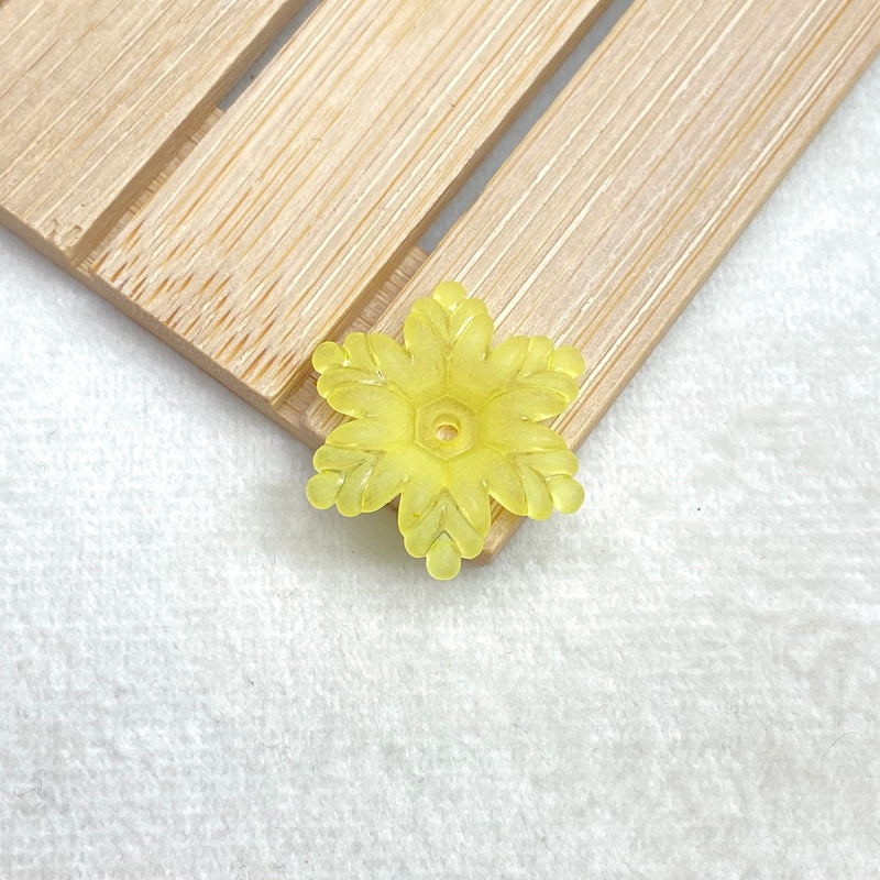 Matte Acrylic Snowflake Spacers