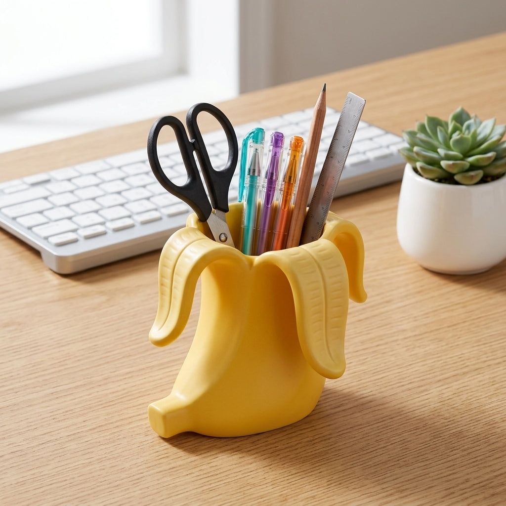 Organisateur de bureau inspiré des fruits mignons
