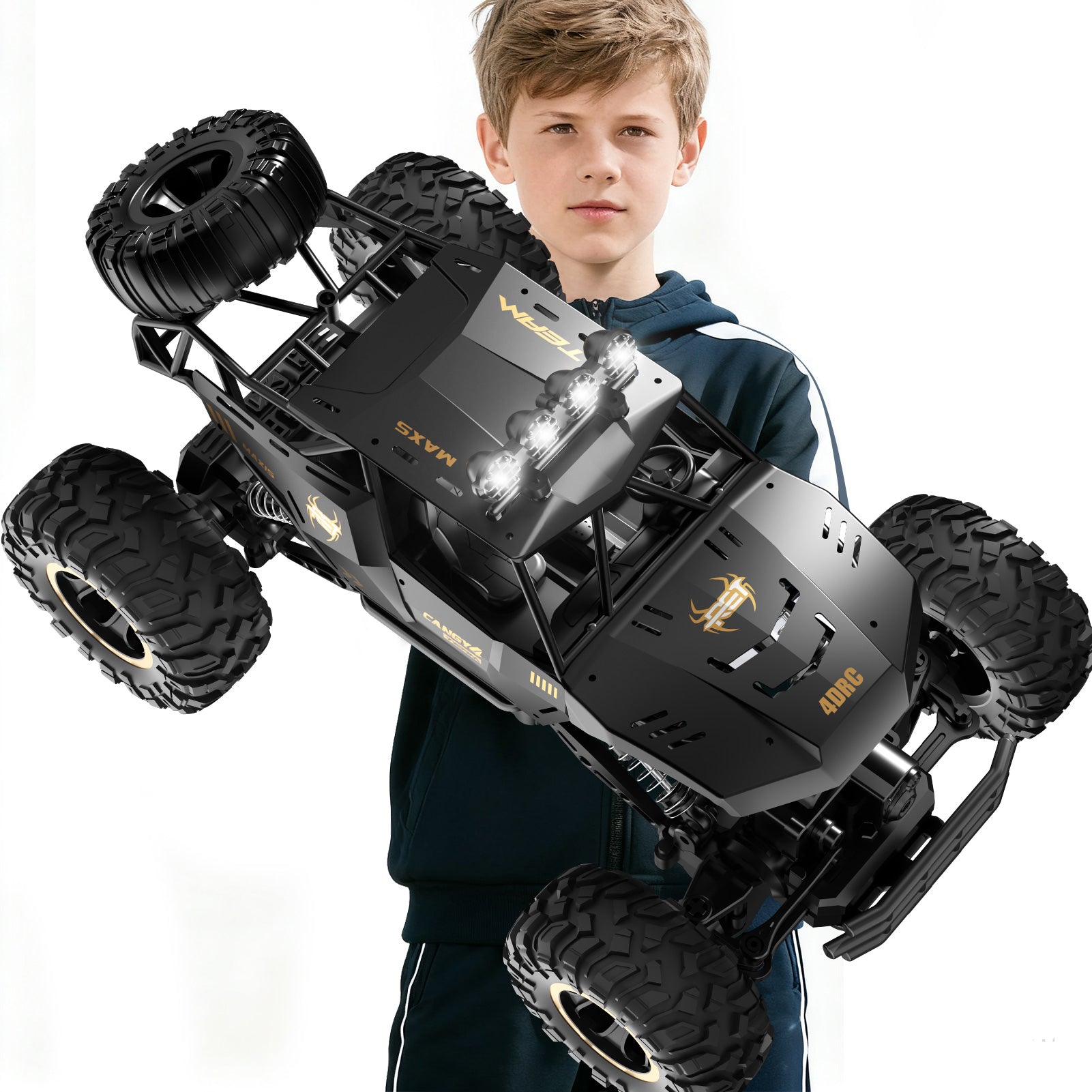TEMU ne peut pas vendre. UK Rc voiture Rock Crawler rechargeable hors route camion 4WD