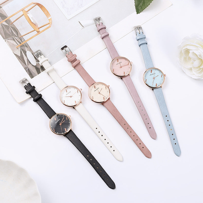 Montre étudiante tendance et polyvalente