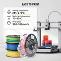 Rainbow Gradient PETG Filament pour imprimantes 3D