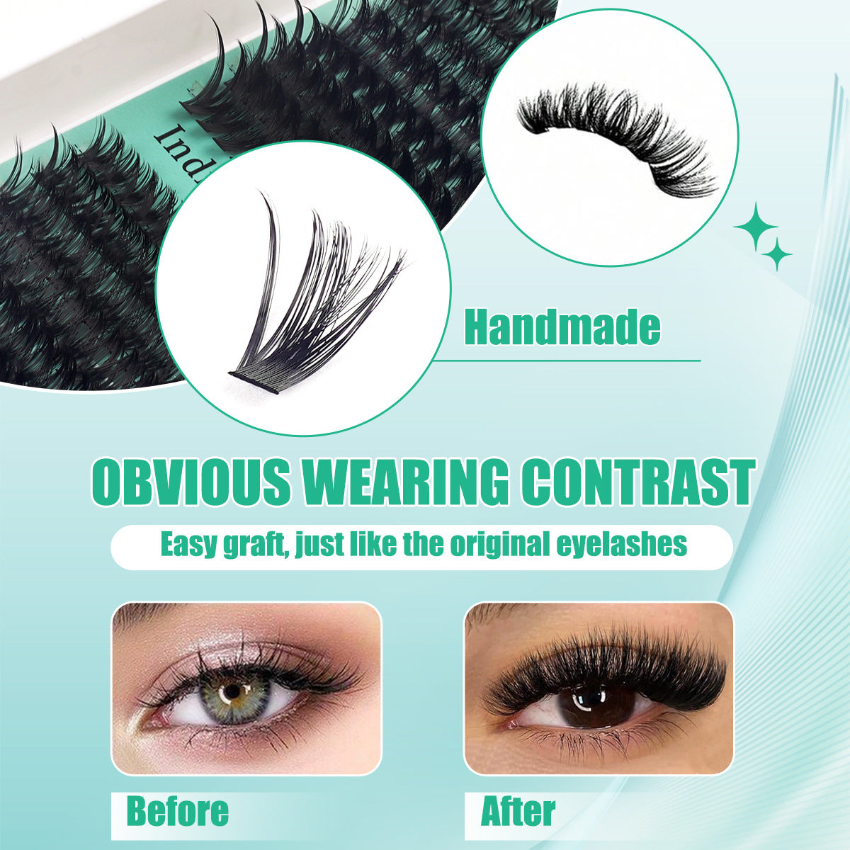 Women's DIY Section False Eyelashes